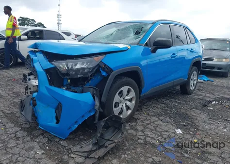 2019 Toyota Rav4 Le from USA, damaged, VIN JTMH1RFV0KD041702
